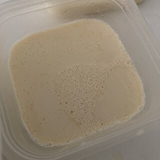 牛乳と生クリームでほんわか甘めのアイス^_^